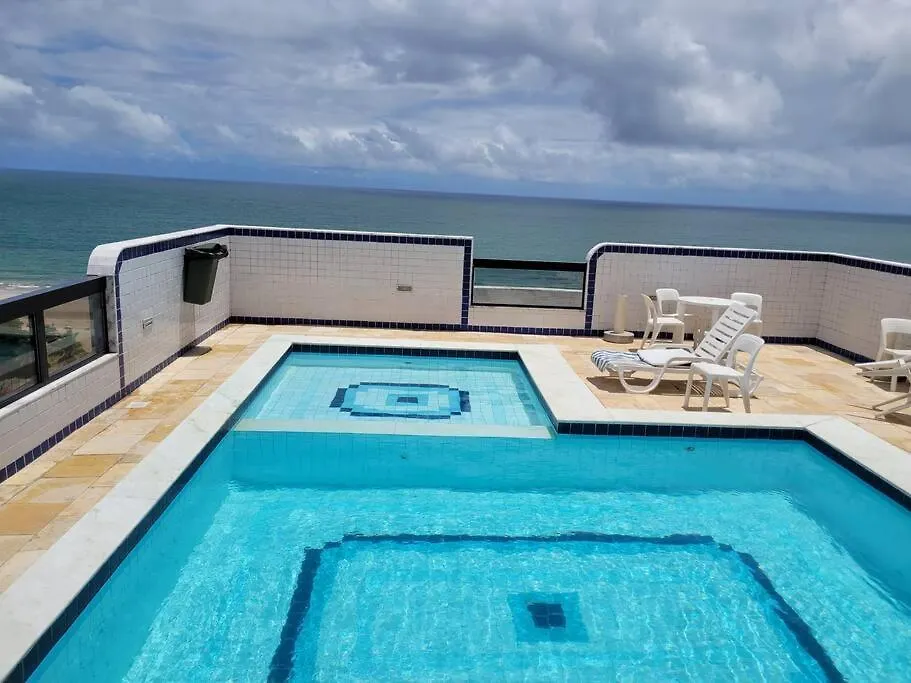 Apartamento Com Vista Para O Mar E Piscina Na Cobertura Recife 0*,